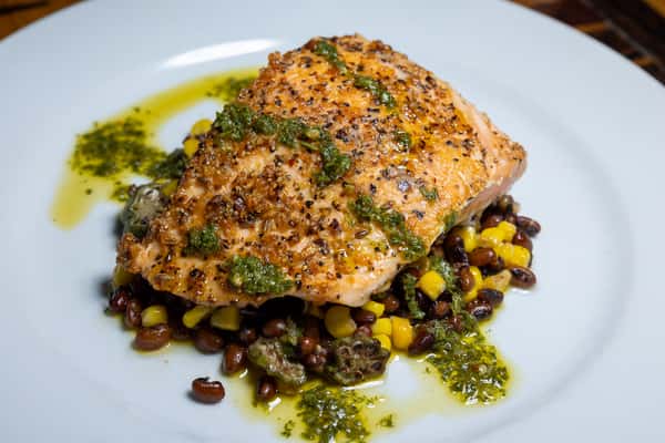 Chimichurri Grilled Salmon