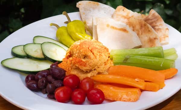 Roasted Red Pepper Hummus