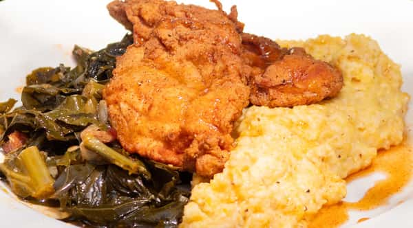 Hot Honey Glazed Fried Chicken