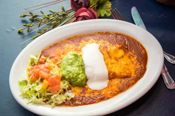 enchiladas plate