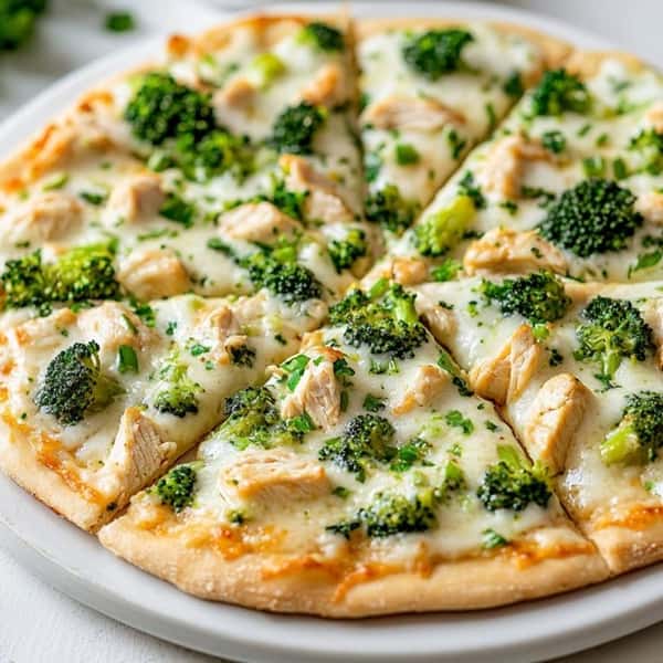 18" Chicken Broccoli Alfredo