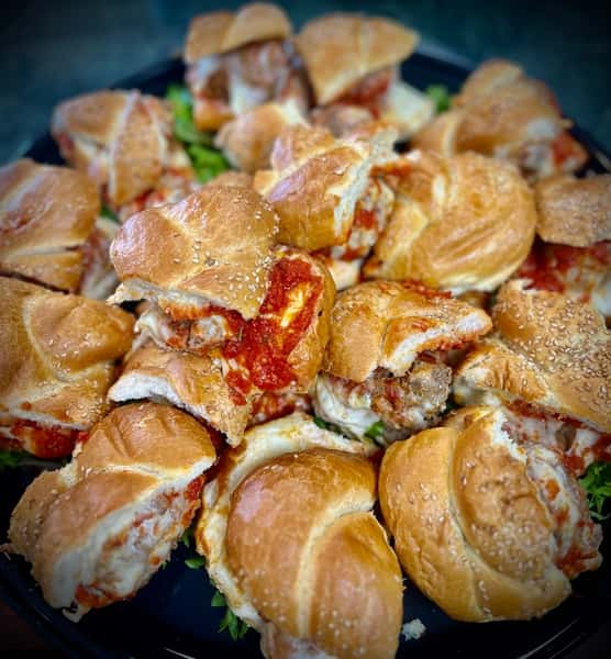 Meatball Parmesan Sandwich Platter