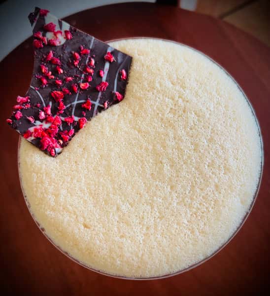 dark raspberry espresso martini