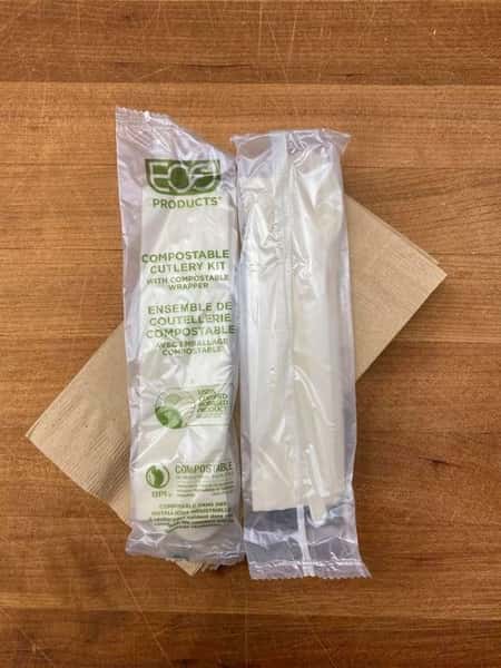 Include Napkins and Flatware