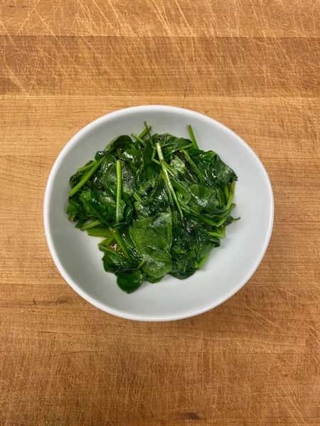 Sautéed Spinach