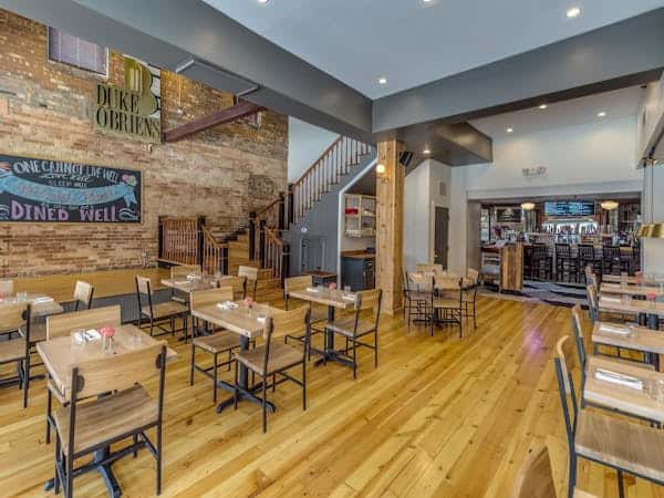 interior dining area