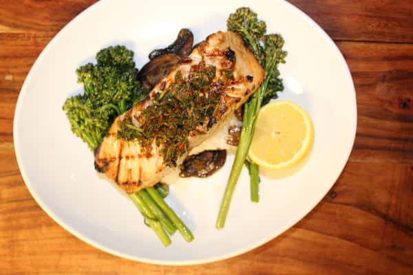 Chimichurri Salmon