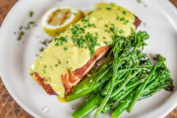 Lemon Curry Salmon