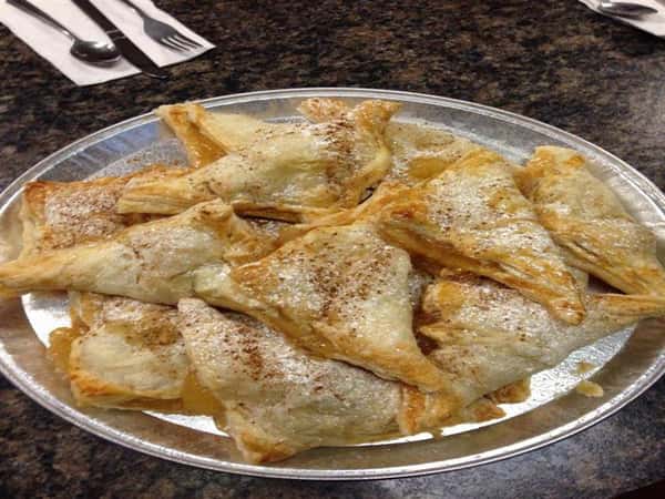 Toasty apple turnover