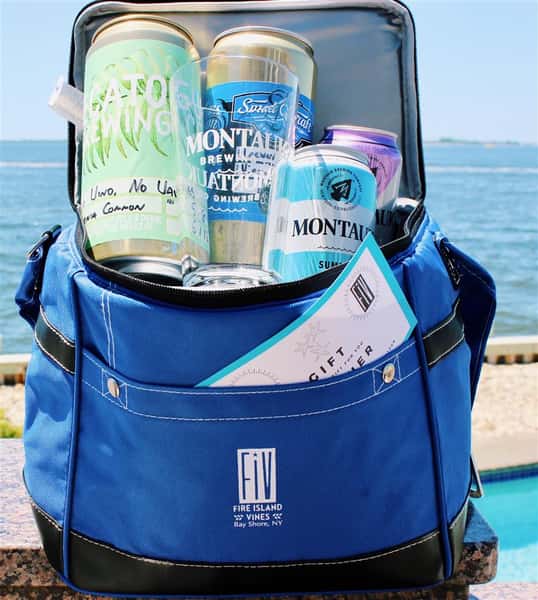 cooler at the beach