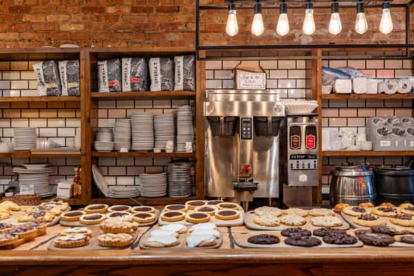 Interior of Letizias Bakery