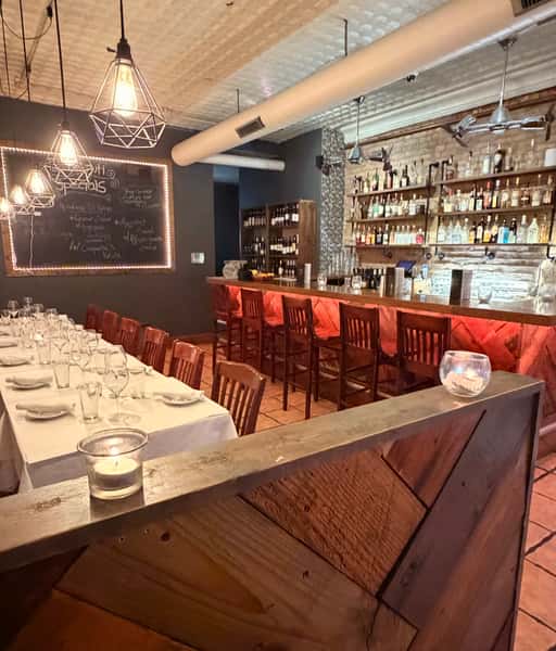 Private room for 20 guests