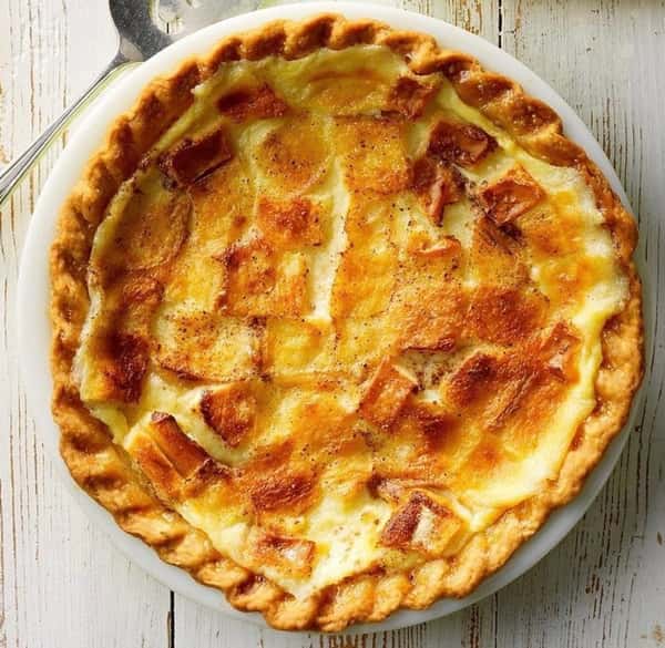 Bread Pudding Pie