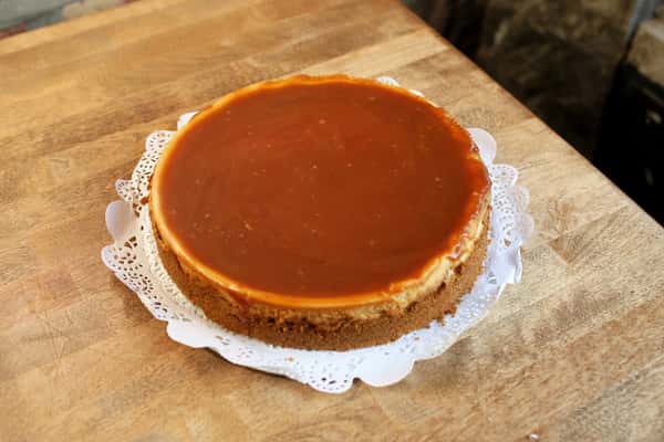 Caramel cheesecake 9”