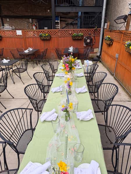 Secret garden 🪴 back patio