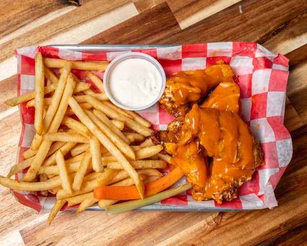 5 Wings and Fries Meal