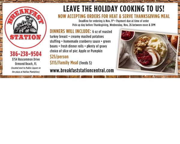 Single Serving Thanksgiving Dinner