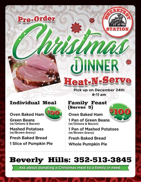 Christmas Dinner (heat and serve)