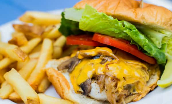 Cajun Chicken Burger