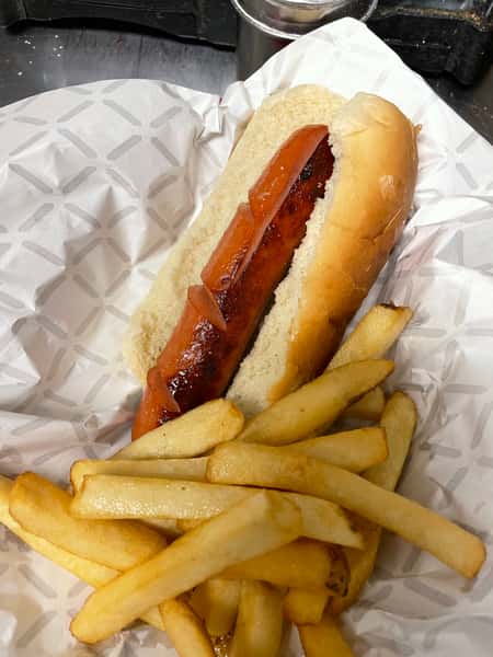 Hot Dog and Fries