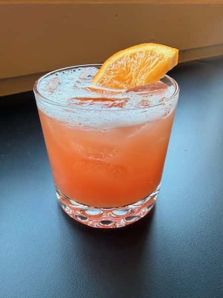 Cranberry Orange Whiskey Sour