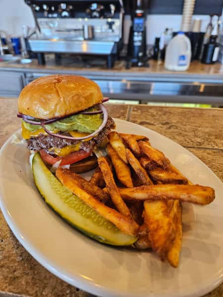 burger & fries