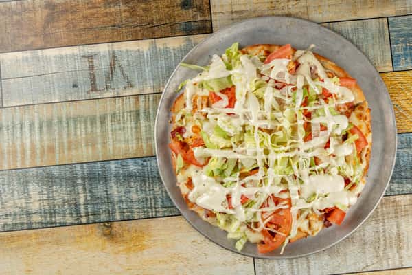 Chicken Bacon Ranch Pizza