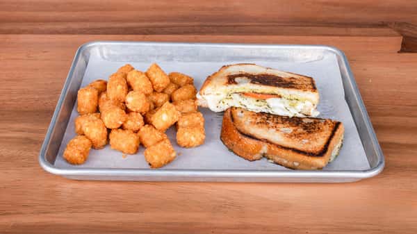 Pesto Grilled Cheese