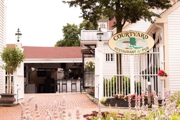 courtyard entrance