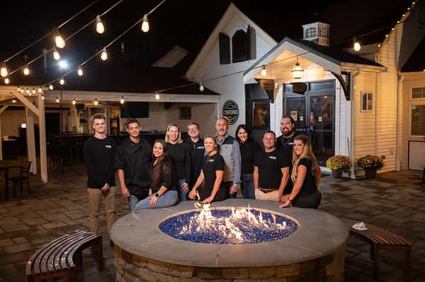 Crew at Firepit