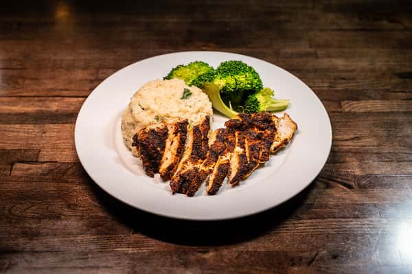 Blackened Chicken Risotto