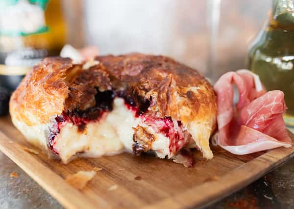 Creamy Brie Encased in Flaky Puff Pastry: for Two