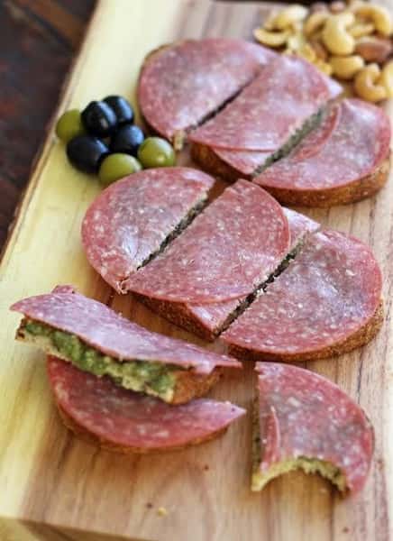 Salami & Pesto