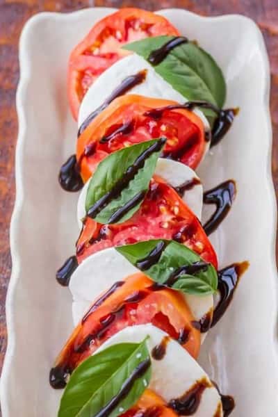 Caprese with Balsamic Glaze