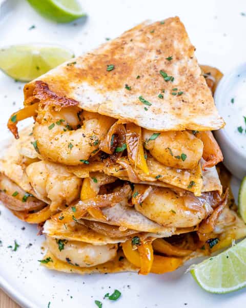 Seafood Quesadilla
