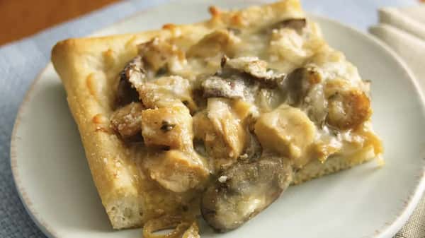 Chicken Marsala Flatbread