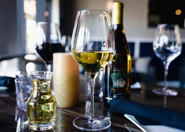 Wine on Table