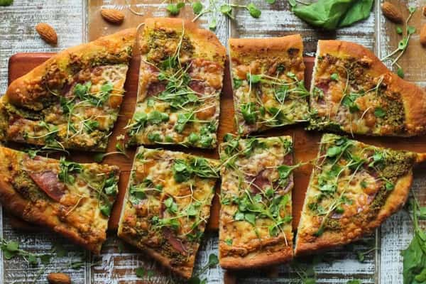 Salami and Pesto
