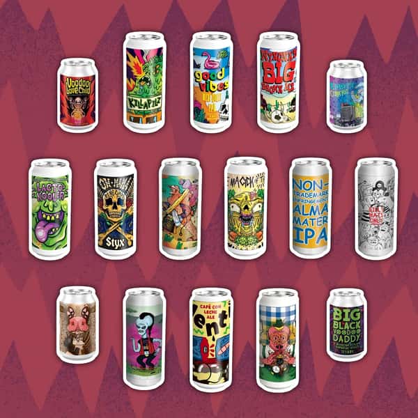 Damn cool beer label art. (Image from Voodoo Brewing Facebook page.)