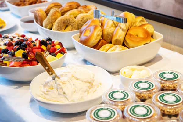downtown catering spread