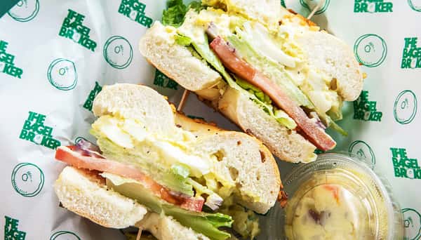 BAGEL SANDWICH - EGG SALAD