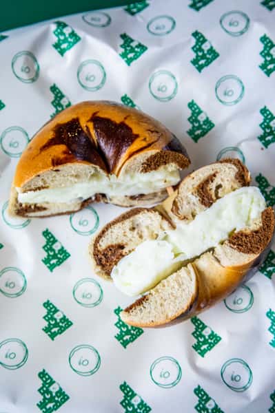 BAGEL W EGG WHITES ONLY