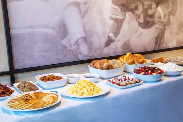 downtown catering spread