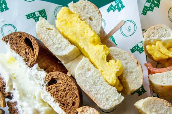 BAGEL W EGG ONLY