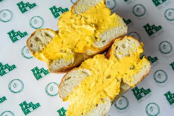 BAGEL W CHEDDAR JALAPENO