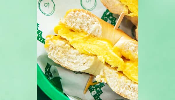 BAGEL W EGG & CHEESE