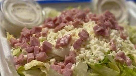 Salad & Dressing (With One Breadstick And One Dressing)