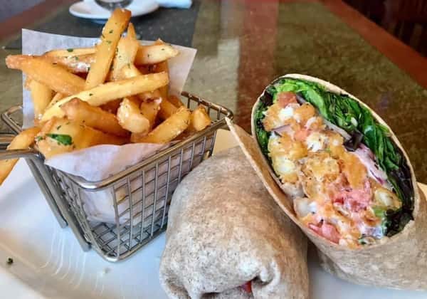 CRISPY HADDOCK WRAP