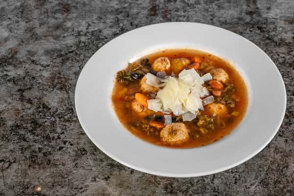 CHICKEN BOMBA MINESTRONE