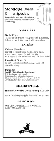 specials